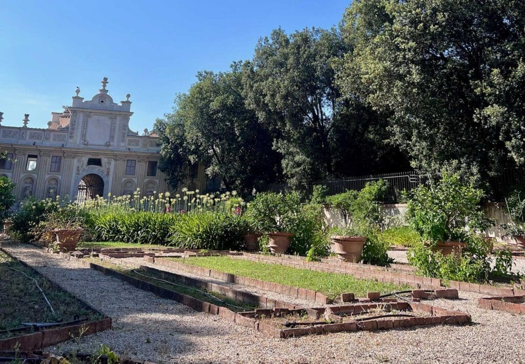 Giardino delle Erme (Garden of the Herms), in Villa Borghese Rome